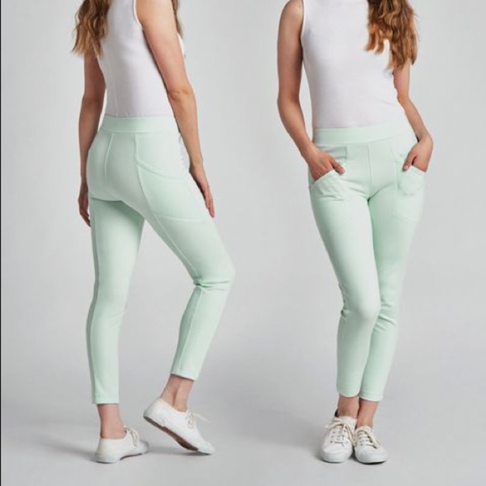 Brand new Betabrand! Skinny-Leg | Journey Pants (Mojito)
Size: XX-Large Long